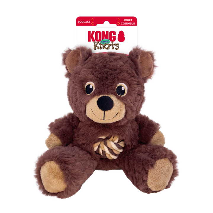 Kong Knots Teddy Assorted Dog Toy