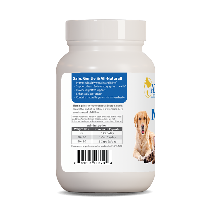 Pet Curcumin 97% 90 caps Curated Wellness