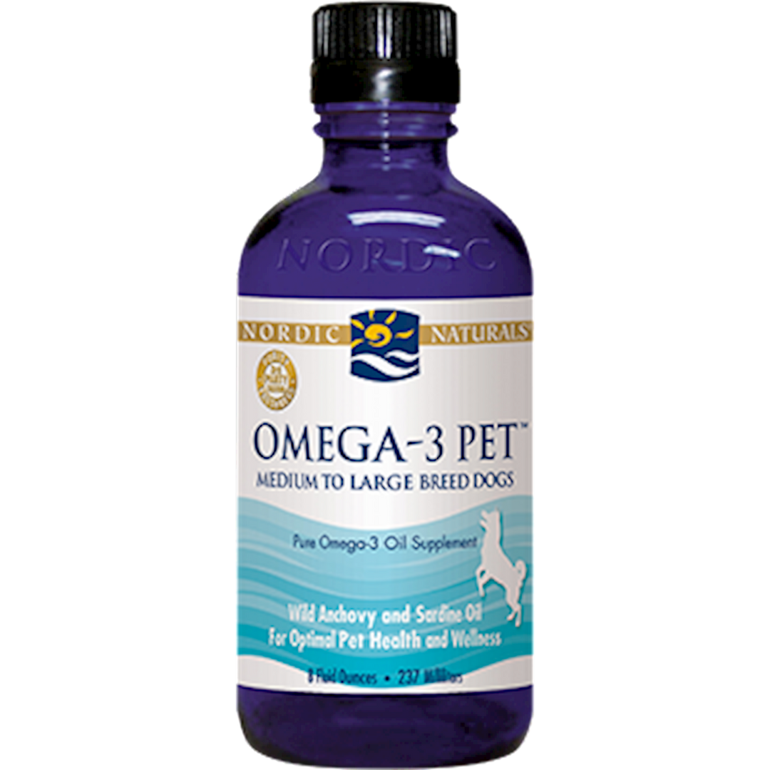 Omega-3 Pet 8 fl oz Med/Lrg Dogs Curated Wellness
