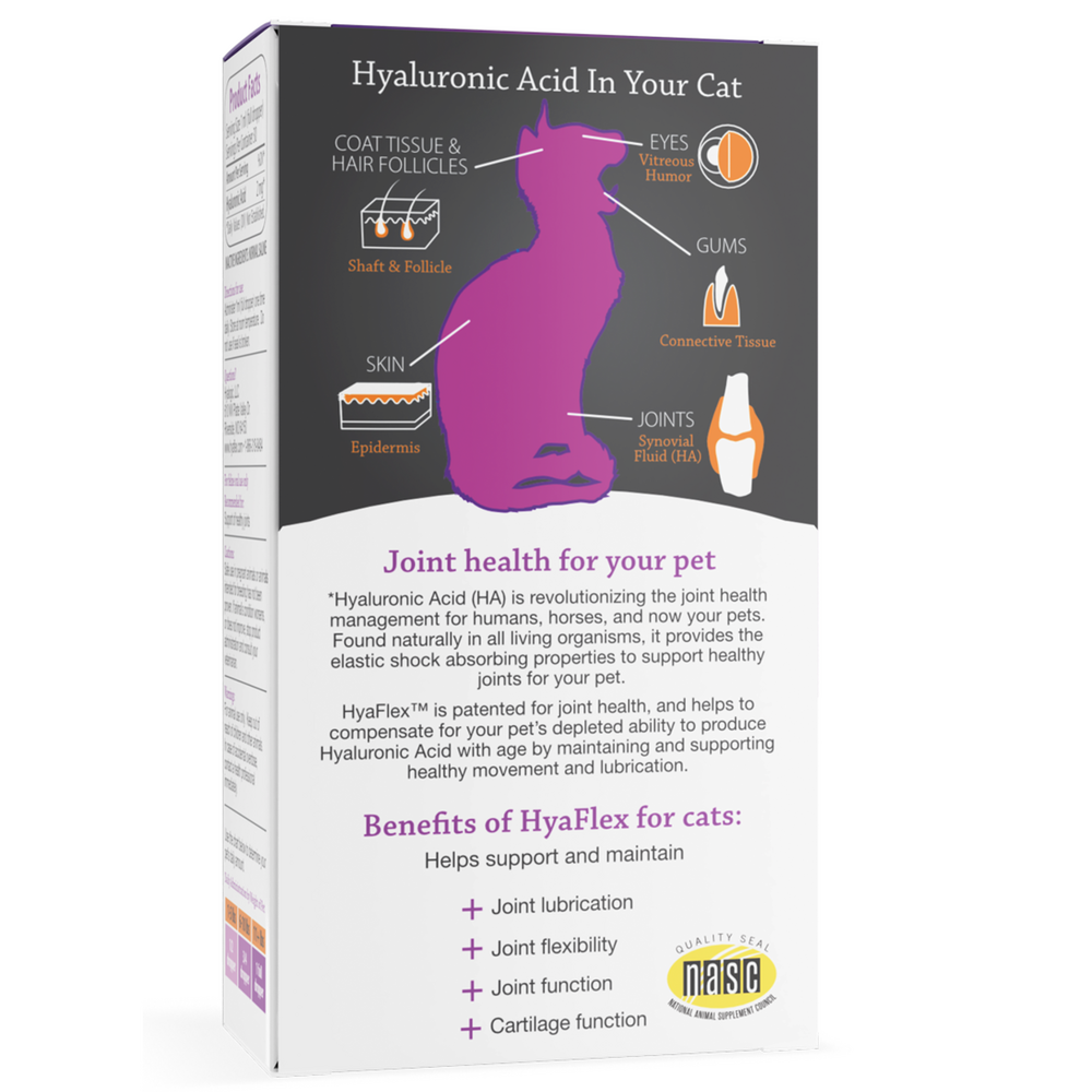 Hyaflex Liquid HA for Cats 1 fl oz Curated Wellness