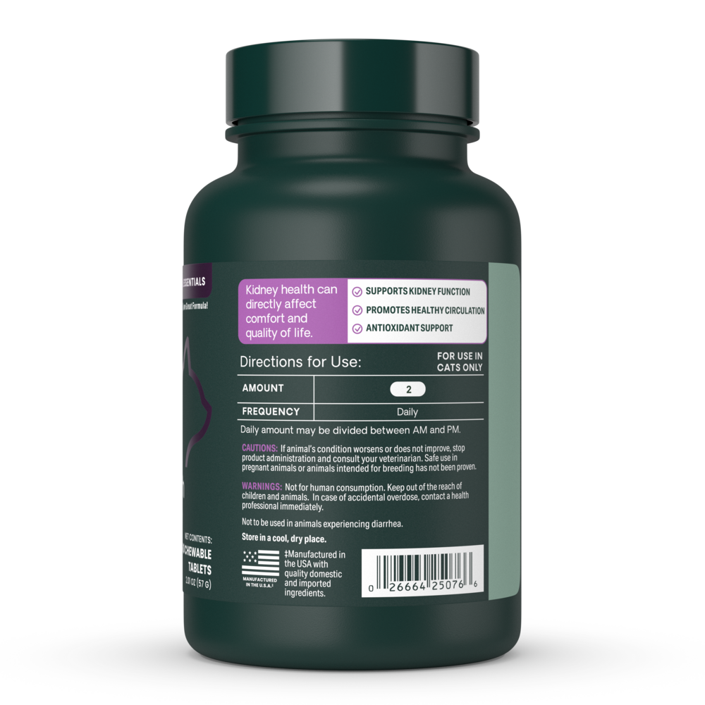 Renal Essentials Fish Flavor 60 chew Curated Wellness
