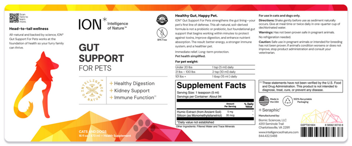 ION* Gut Support For Pets