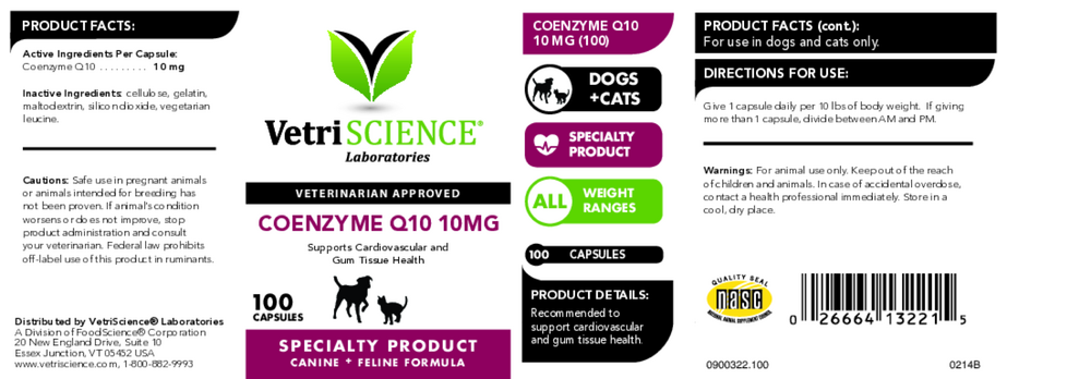 Coenzyme Q10 10 mg  Curated Wellness