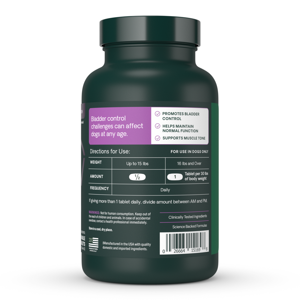 Bladder Strength For Dogs 90 chew Curated Wellness