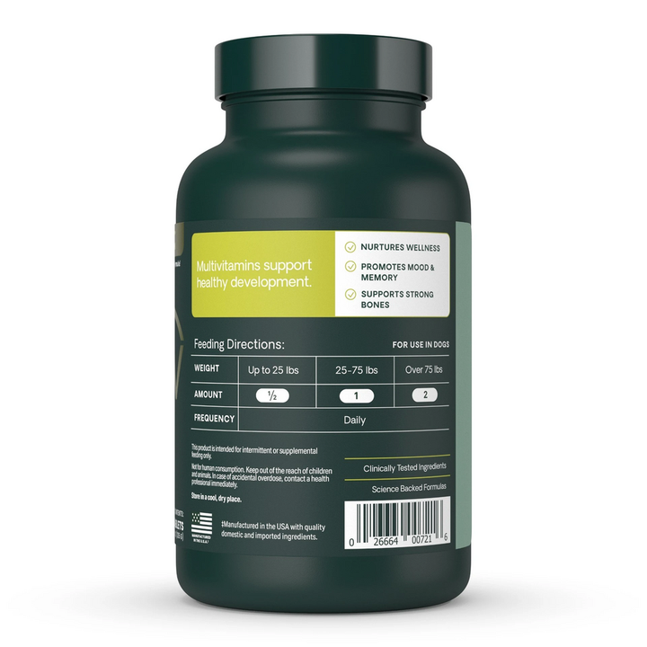 Canine Plus Multi 90 tabs Curated Wellness