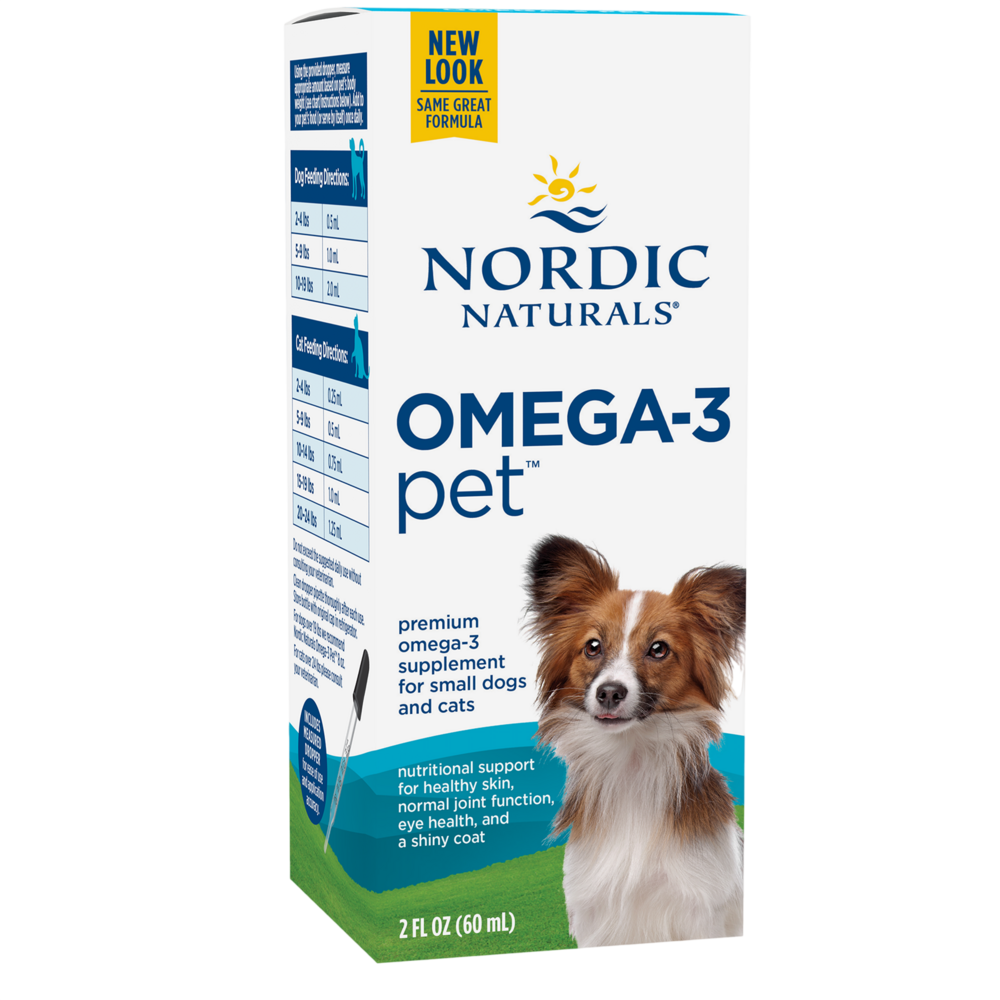 Omega-3 Pet 2 fl oz Sm. Cats & Dogs Curated Wellness