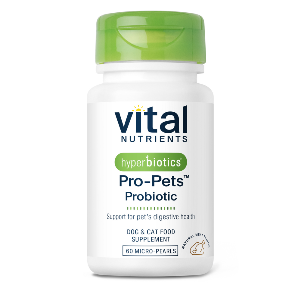 Hyperbiotics Pro-Pets™ Probiotic 60 ct Curated Wellness