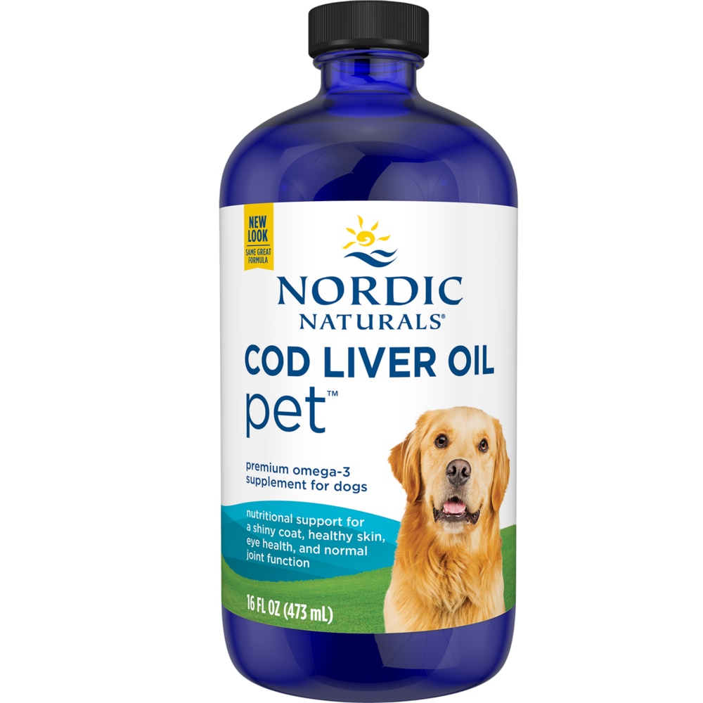 Pet Cod Liver Oil 16 fl oz Curated Wellness