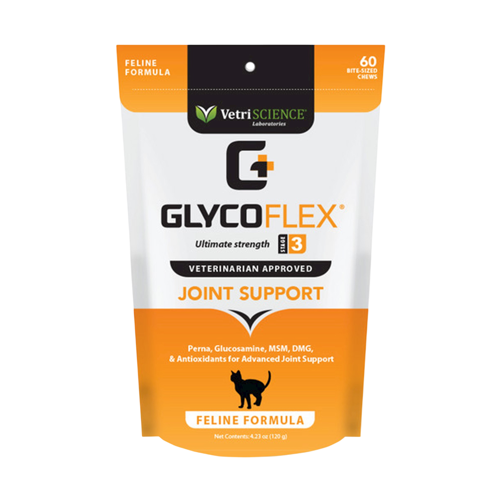 Glyco-Flex III Feline Bite Sized 60 chew Curated Wellness