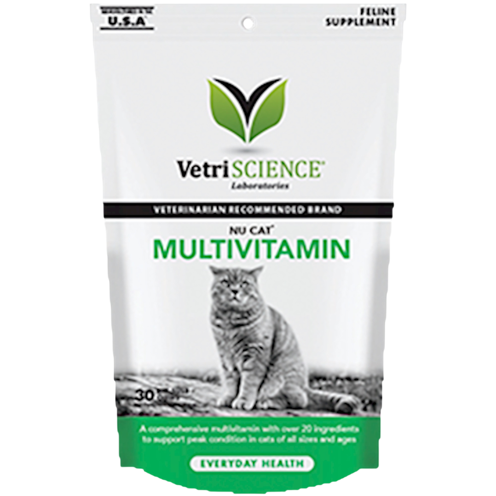 NuCat MultiVitamin 30 chew tabs Curated Wellness