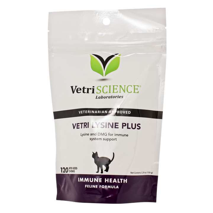 Vetri-Lysine Plus Chicken Liver 120 chew Curated Wellness