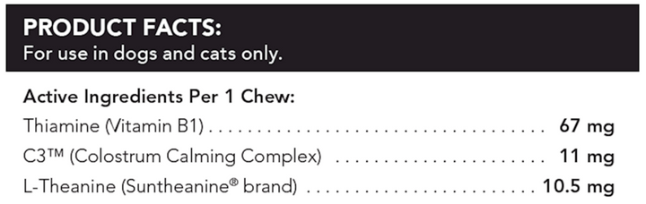 Composure Mini Bite Sized Chews 30 chews