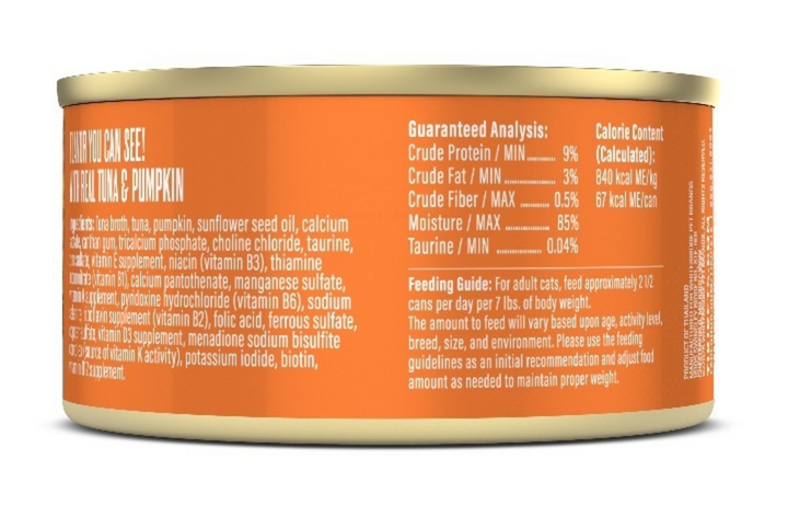 Tiki Cat Friends Grain Free Tuna with Pumpkin Canned Cat Food