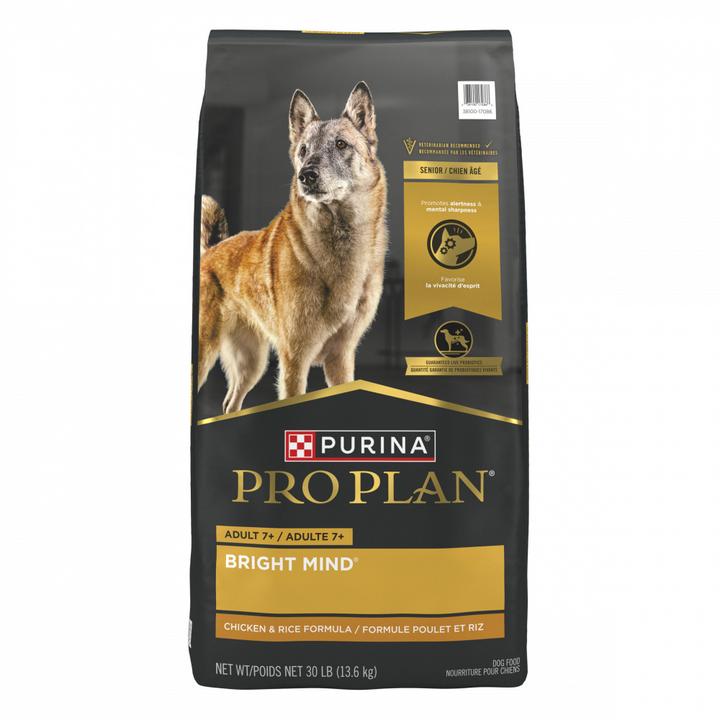 ProPlan Bright Mind Chicken and Rice Senior 7+ Dry Dog Food