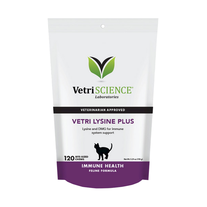 Vetri-Lysine Plus Chicken Liver 120 chew Curated Wellness