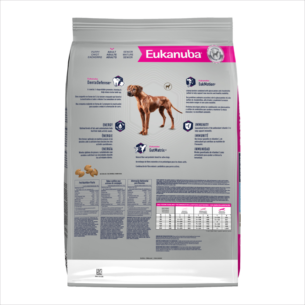 Eukanuba Adult Large Breed Lamb & Rice Formula Dry Dog Food