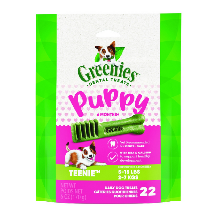 Greenies 6+ Months Puppy Teenie Dental Dog Treats