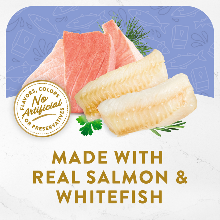Fancy Feast Creamy Broths Wild Salmon & Whitefish Wet Cat Food