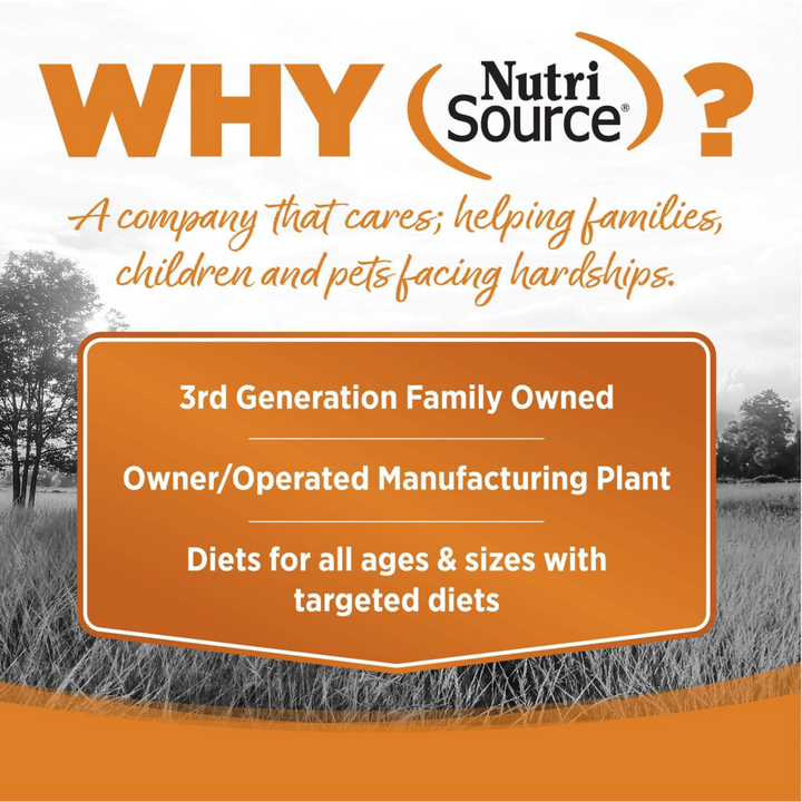 Nutrisource Grain Free Lamb Meal & Pea Dog Food