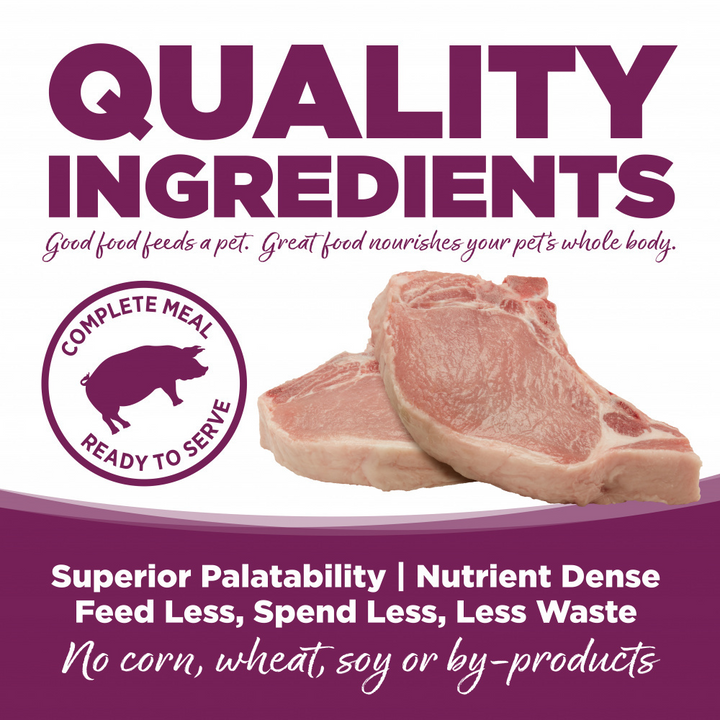 PureVita Pork Entree Dog Food