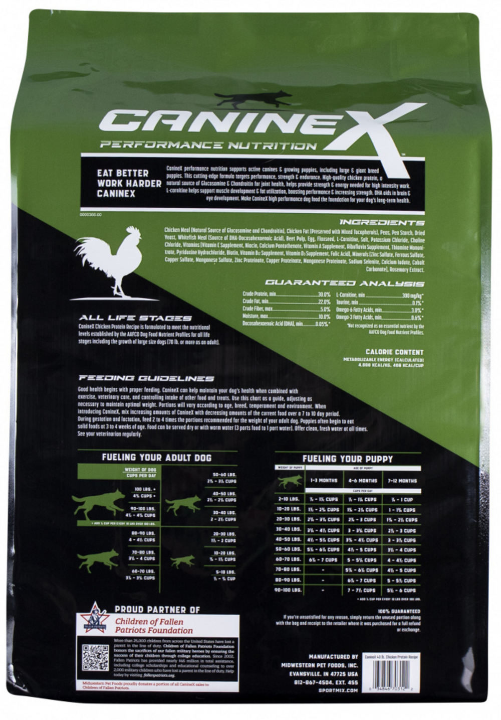 CanineX Grain Free Chicken Dry Dog Food