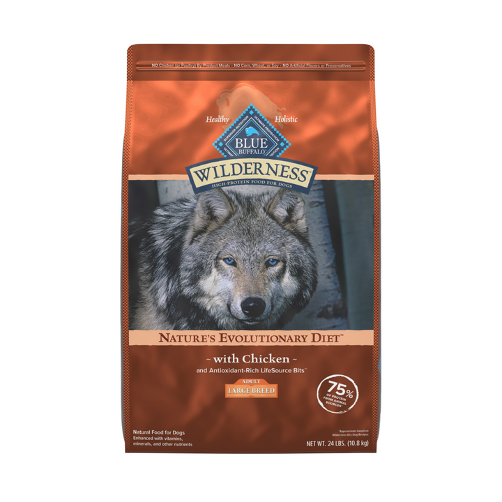 Blue Buffalo Wilderness Chicken Large Breed Adult Dry Dog Food