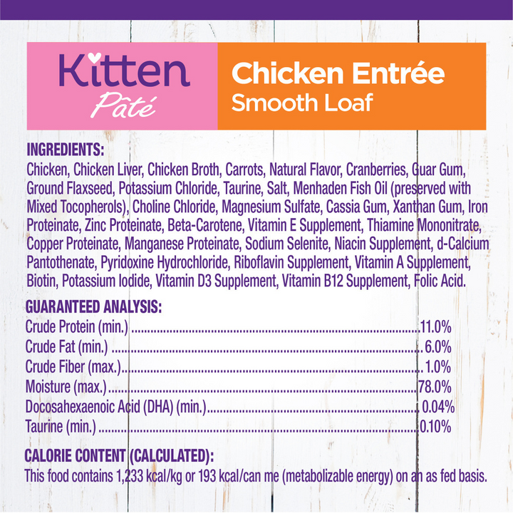 Wellness Complete Health Chicken Whitefish Tuna Variety Pack Wet Kitten Food