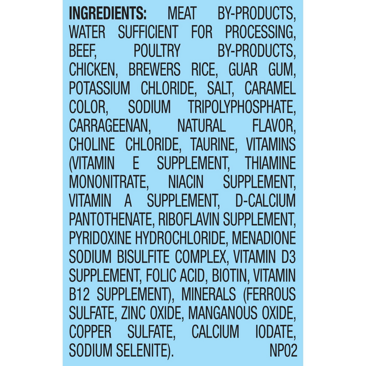 9Lives Meaty Pate With Real Beef Can Cat Food