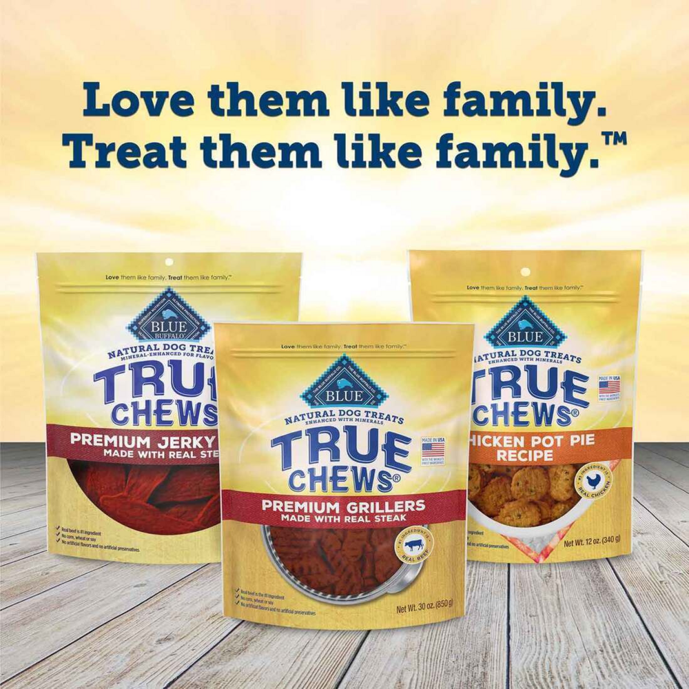Blue Buffalo True Chews Steak Grillers Dog Treat