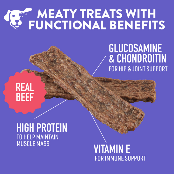Dogswell Hip & Joint Jerky Beef Dog Treats