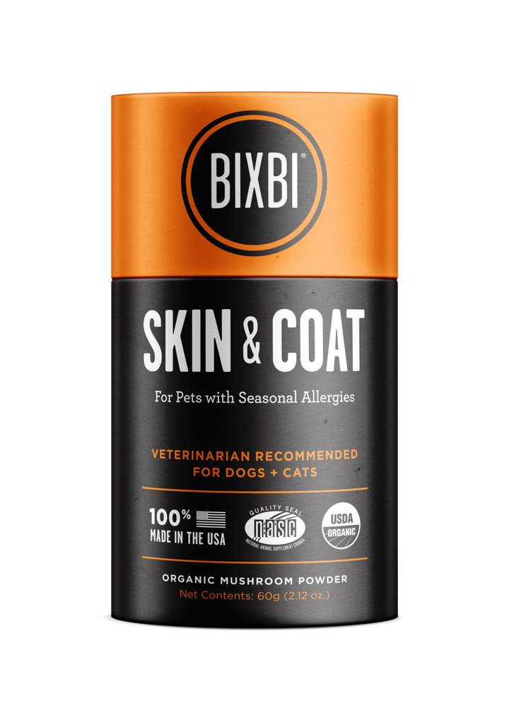 Bixbi Organic Pet Superfood Skin and Coat Supplement for Dogs and Cats