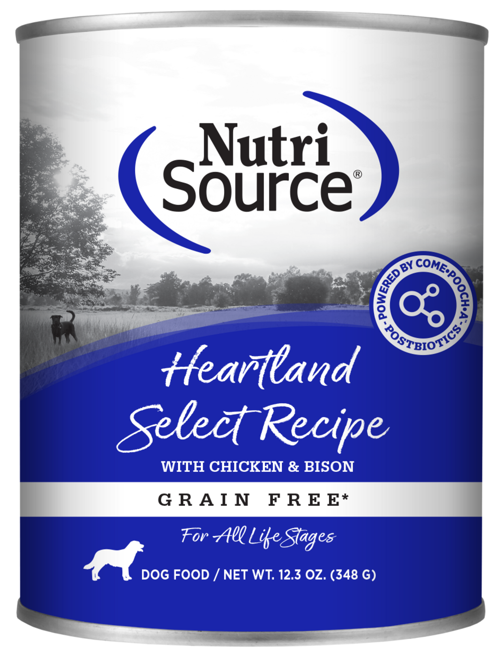 NutriSource Grain Free Heartland Select Formula Canned Dog Food