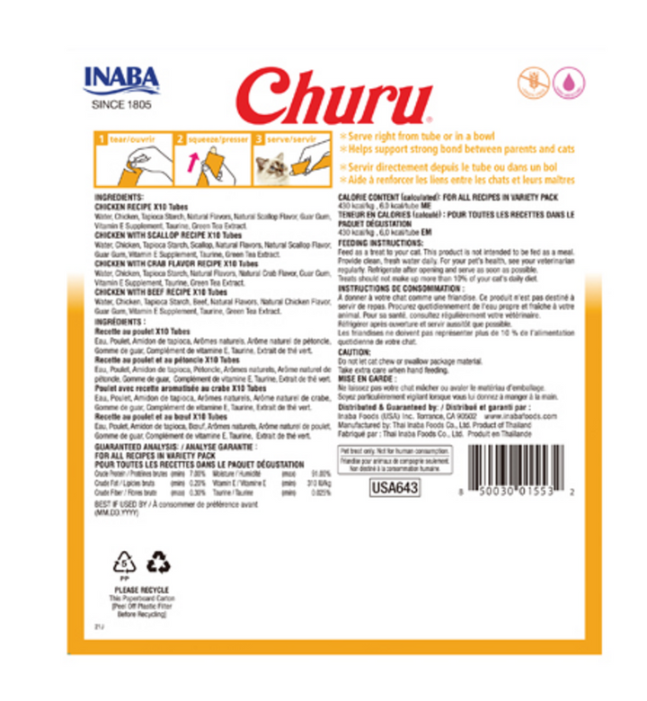 Inaba Churu Chicken Variety Box