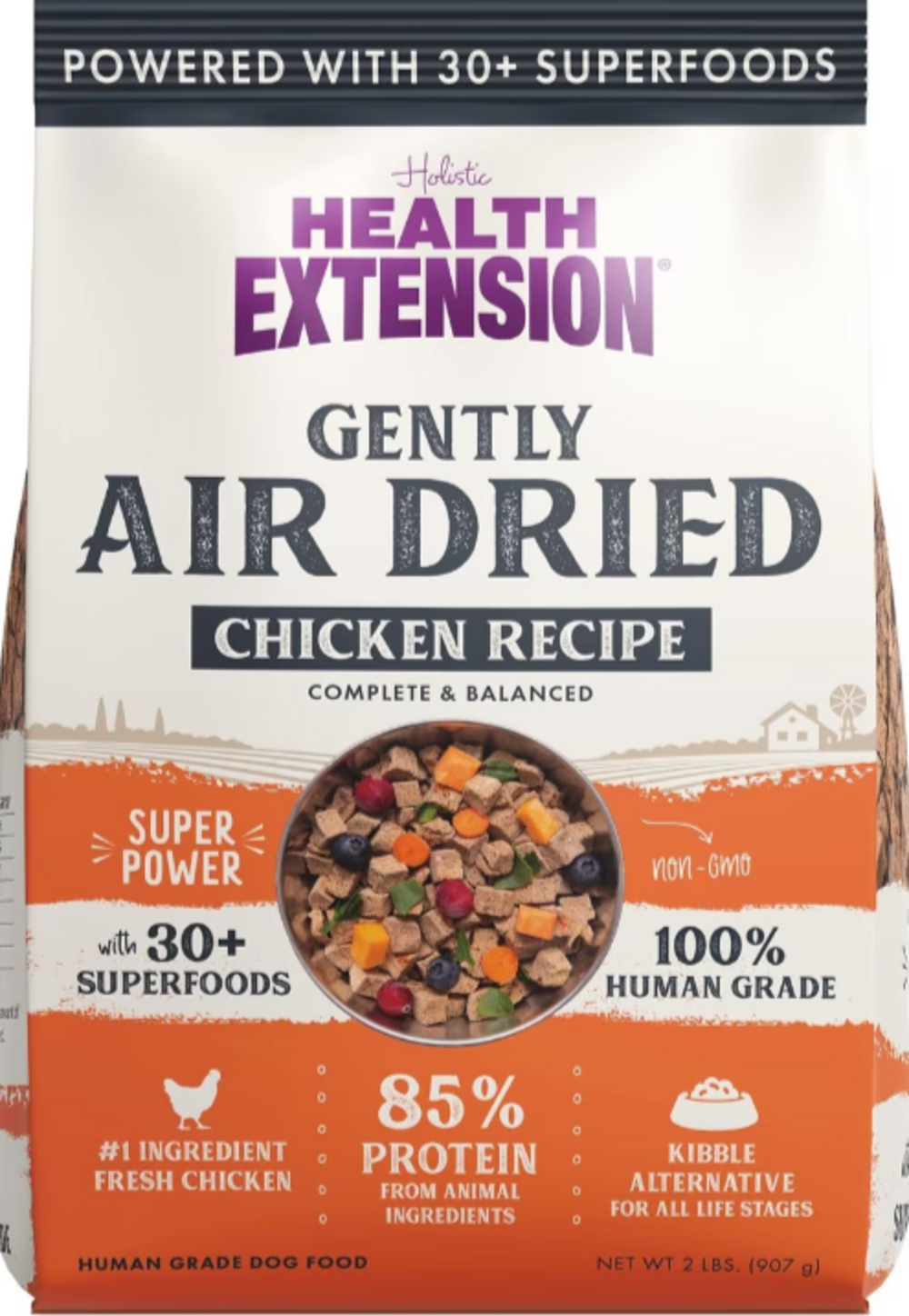 Health Extension Gently Air Dried Chicken Dog Food