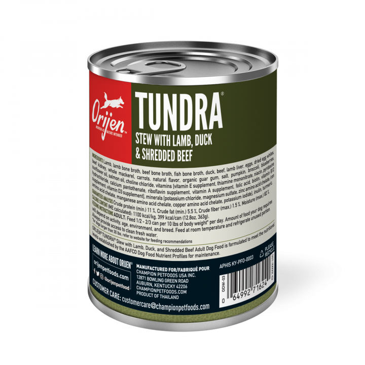 ORIJEN Tundra Stew Wet Dog Food