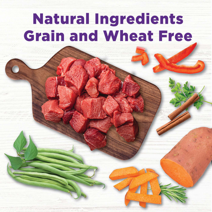 Wellness Bowl Boosters Hearty Toppers Beef & Green Beans Recipe in Savory Bone Broth Dog Food Toppers