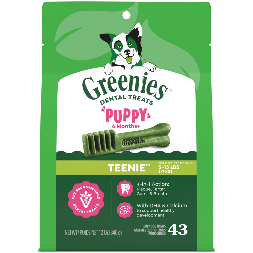 Greenies 6+ Months Puppy Teenie Dental Dog Treats