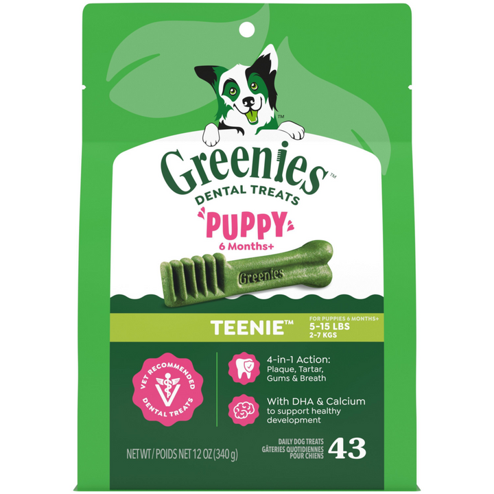 Greenies 6+ Months Puppy Teenie Dental Dog Treats