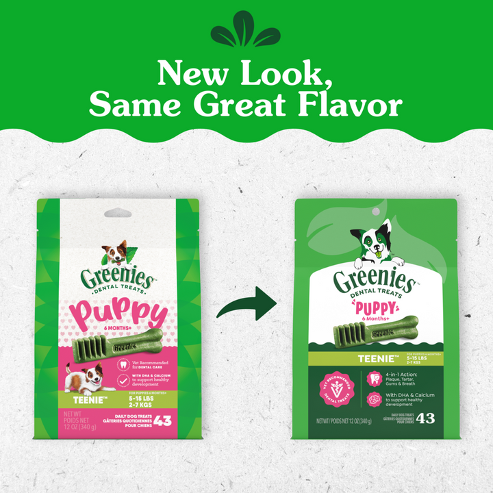 Greenies 6+ Months Puppy Teenie Dental Dog Treats