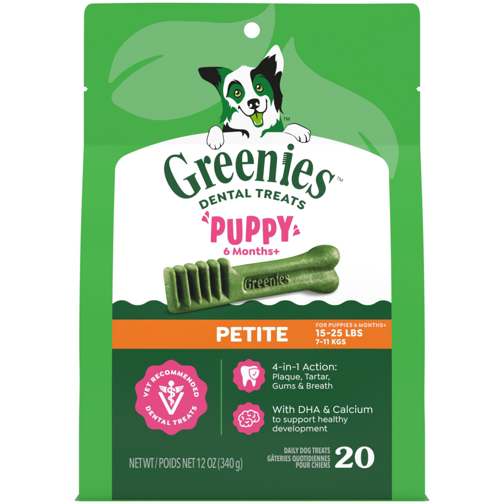 Greenies 6+ Months Puppy Petite Dental Dog Treats