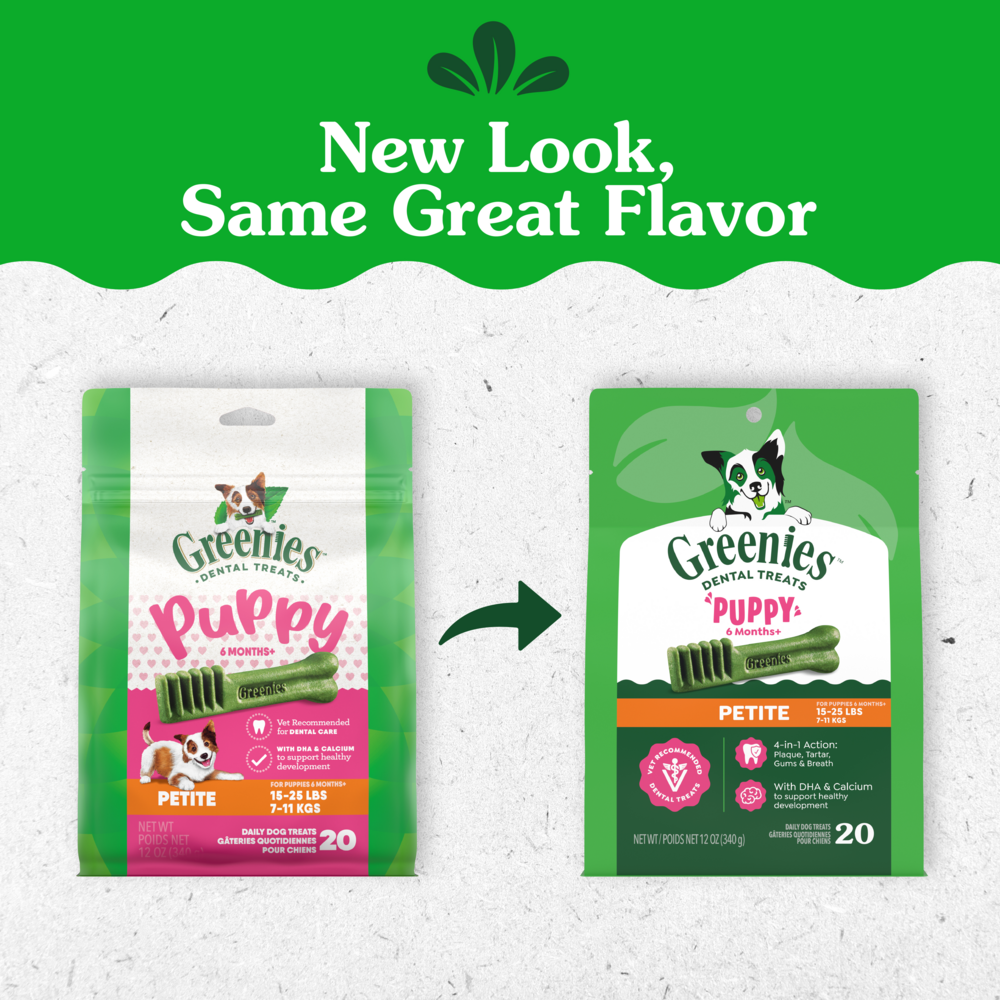 Greenies 6+ Months Puppy Petite Dental Dog Treats