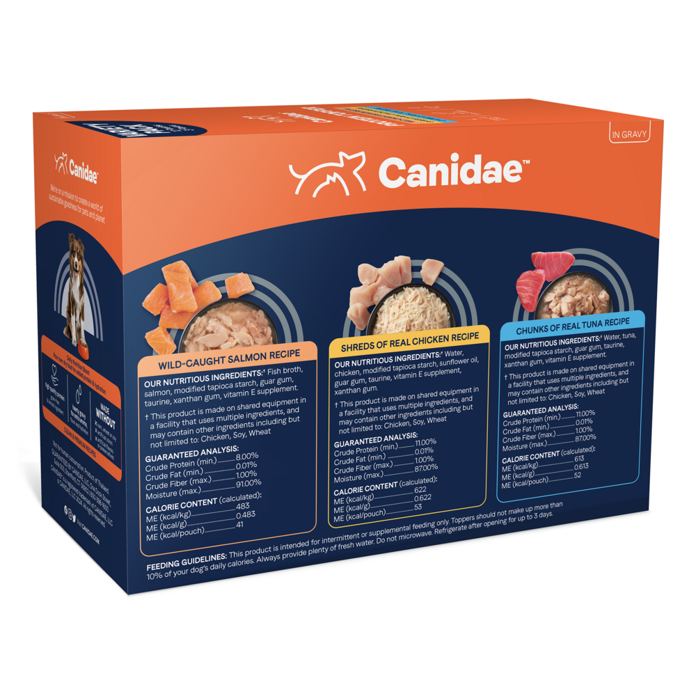 Canidae Pure Protein Topper Variety Pack Dog Food