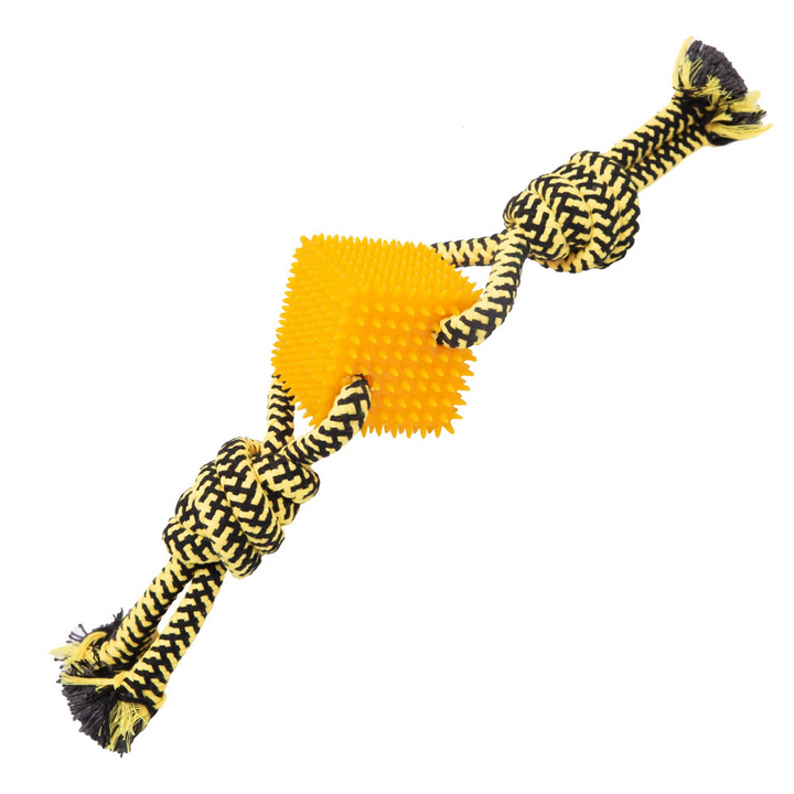 Snugarooz Knot So Cube Tug Dog Toy