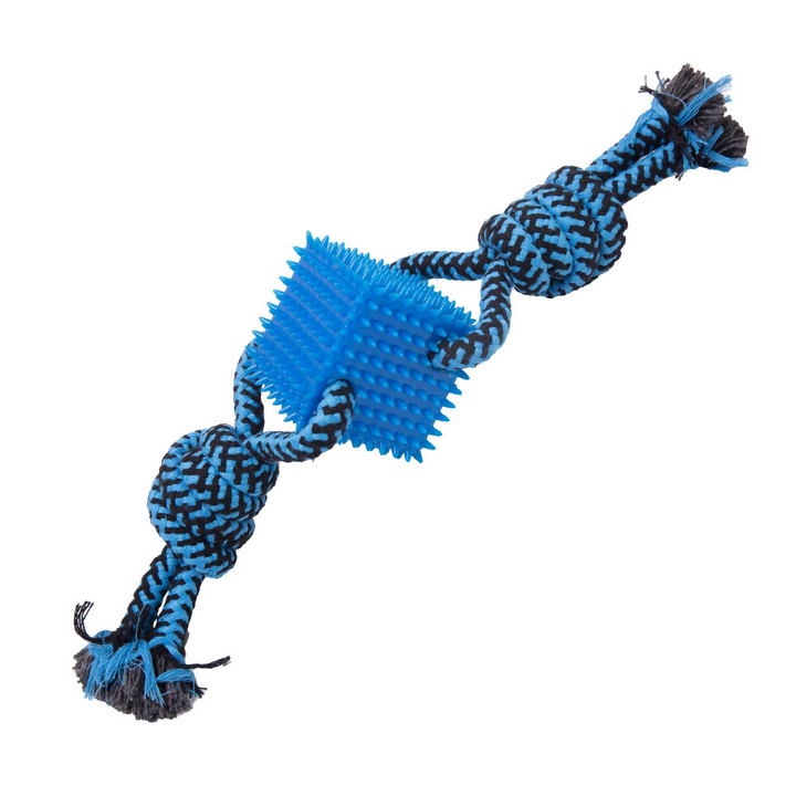 Snugarooz Knot So Cube Tug Dog Toy