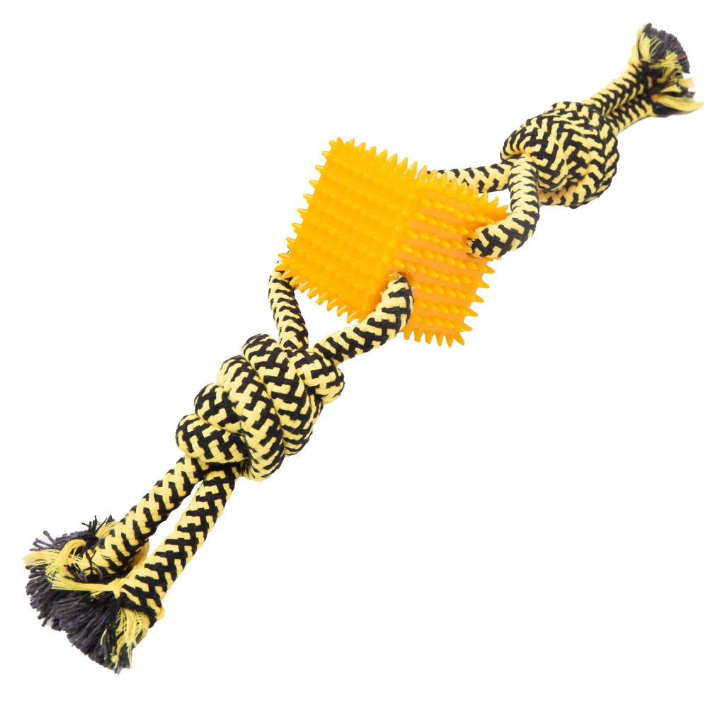 Snugarooz Knot So Cube Tug Dog Toy