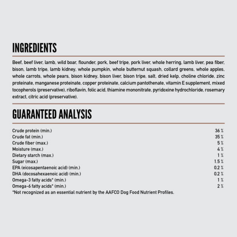 ORIJEN Regional Red Epic Bites Freeze-Dried Dry Dog Food