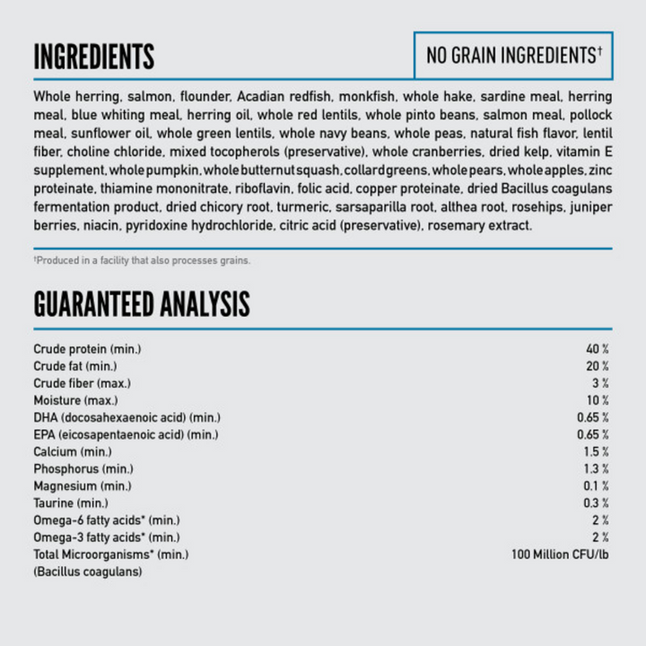 ORIJEN Grain Free, Premium, High Protein, Fresh & Raw Animal Ingredients, Six Fish Dry Cat Food