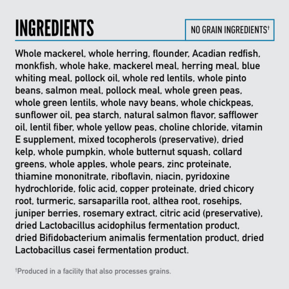 ORIJEN Grain Free, Premium, High Protein, Fresh & Raw Animal Ingredients, Six Fish Dry Cat Food