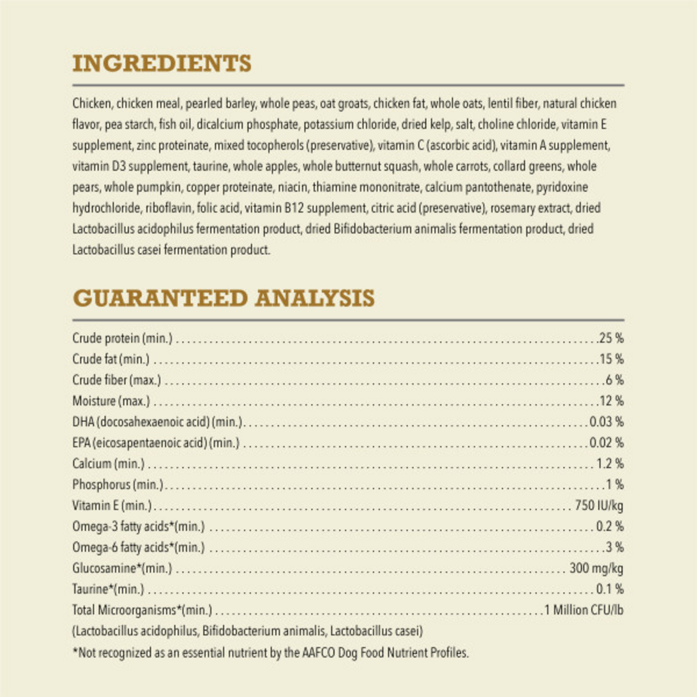 ACANA Classics Chicken and Barley Recipe, Dry Dog Food