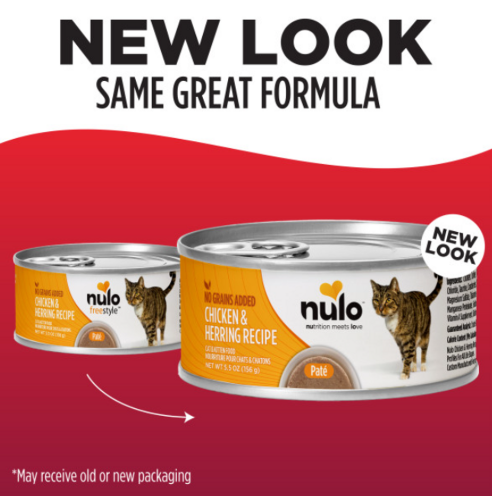 Nulo Freestyle Cat Pate Grain Free Chicken & Herring